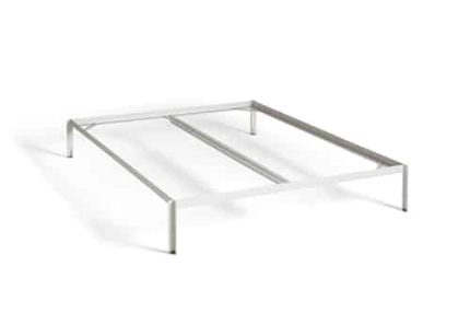 HAY Connect Bed incl. Crossbar for L: 200 x W: 160 cm Mattress - White